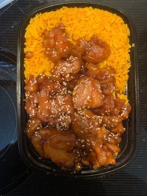 S2. Sesame Chicken with Fried Rice