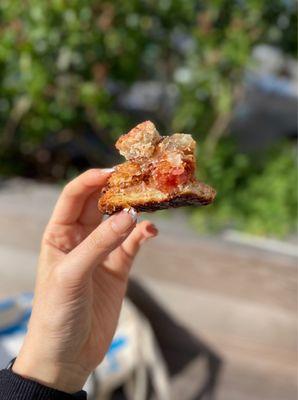 guava rose blood orange croissant