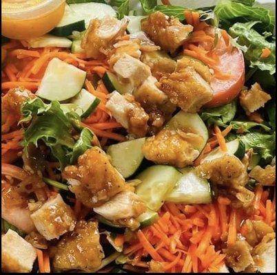 We offer a variety of salads