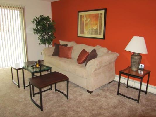 Our spacious 1 bedroom apartments