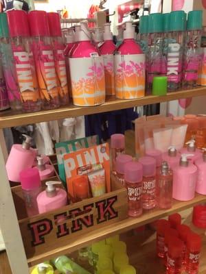 Cute summer stuff at the pink store