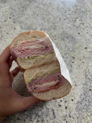 $7 for an Italian sub -- plenty of filling and the bread was slightly better than typical deli bread!