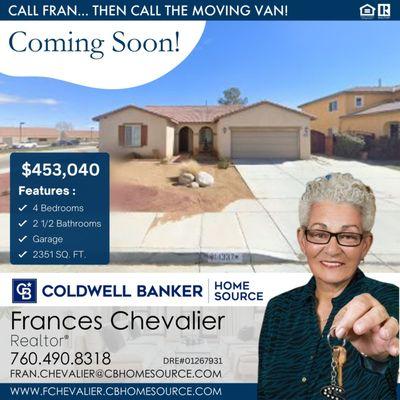 Fran Chevalier - Coldwell Banker Home Source