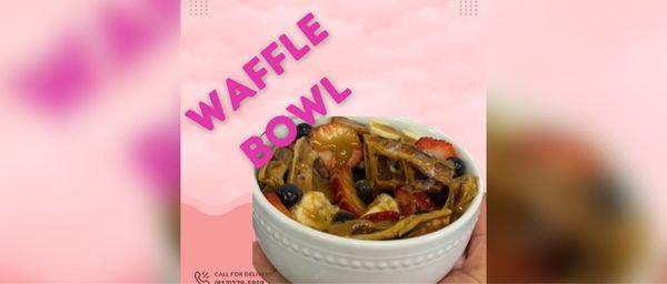 Waffle bowl