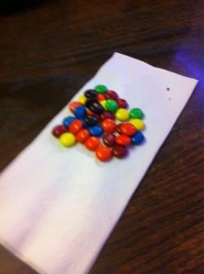 M&m's appetizer