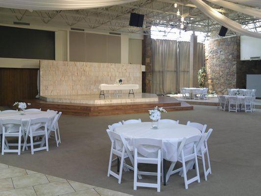 Wedding/Reception Rock Garden Room