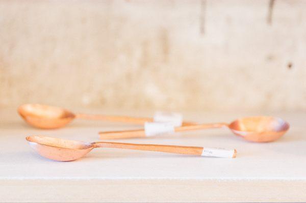 Spoons on display! So cute. Zoe Larkin Photography