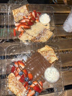 Nutella and Fresh Berries Artisan Crepe