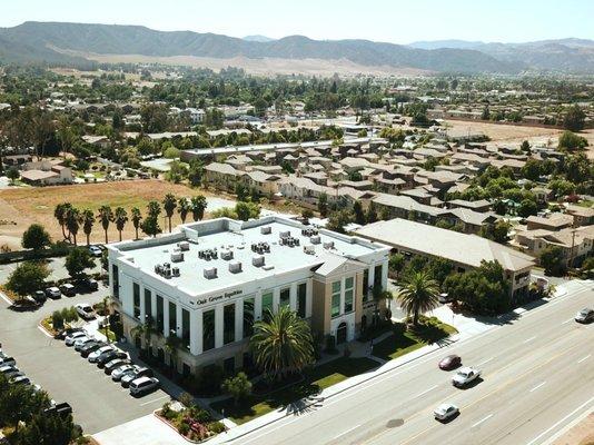 Great view of building and Old Town Murrieta.