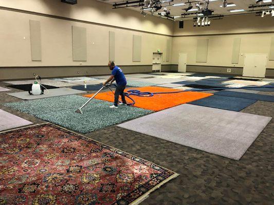 Commercial rug cleaner, onsite rug cleaning - we're your go-to rug cleaners!