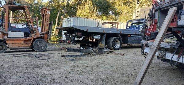 Adding wheel lift to truck