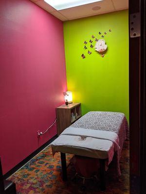 Body massage room