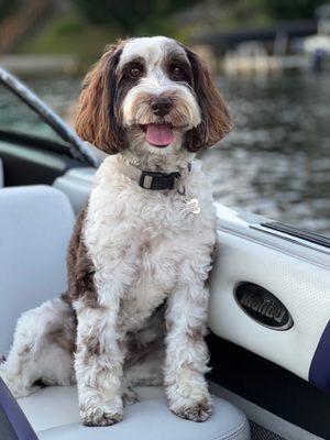 She loves the boat