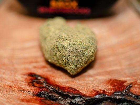 Delta-8 THC and Delta-9 THC-o Moonrocks enhanced with natural hemp terpenes, from CannaBetter.Farm Ltd. Co