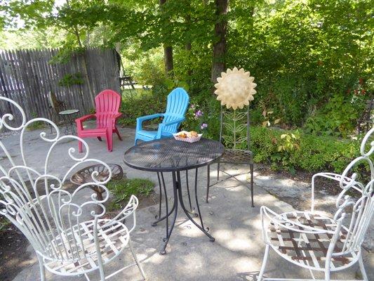 Nope this isn't your stereotypical fast food seating area.