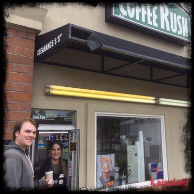 Even my college aged son loves Coffee Rush!