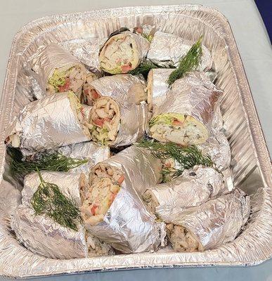 Catering! Chicken wraps