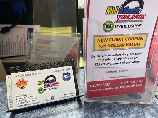 Mid-Atlantic Tire Pros & Auto Repair