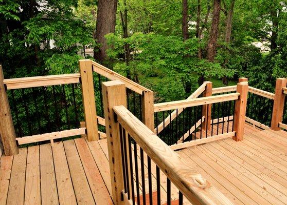 Kirkwood Cedar Two-Story Deck Re-Build - 2019 Finish