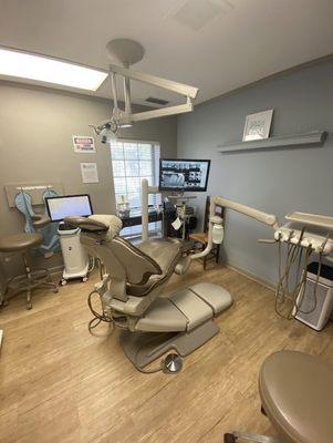 One of four of our patient treatment rooms.