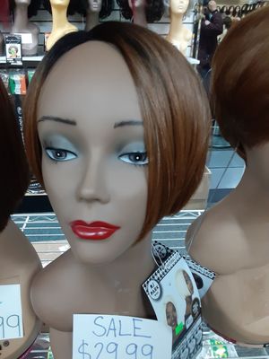 Lace front wig