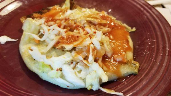 Cheese pupusa