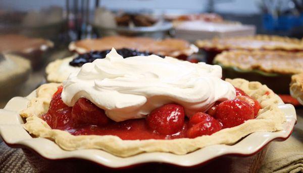 Fresh strawberry Pie!!