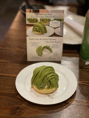 Matcha Mont Blanc