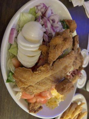 Chicken tender salad