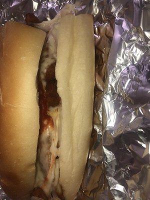 12" Chicken Parmigiana Hot Sub