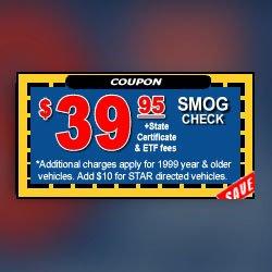 YELP SMOG CHECK COUPON SPECIAL !