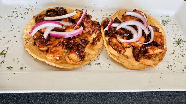 Tostadas de pulpo