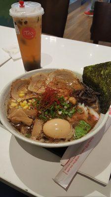 Black garlic oil ramen... it's aight