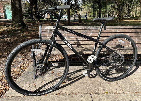 2022 Surly Bridge Club $1300 (hybrid bike) ~ rolled nice; I wasn't fond of handlebars it comes with ~