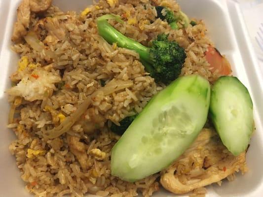 Thai fried rice, super good