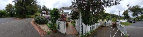 Entrance way to The Inn at Occidental