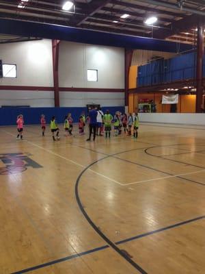 Galaxy Blues indoor training