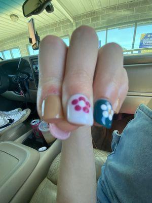 my nails, funny photo!