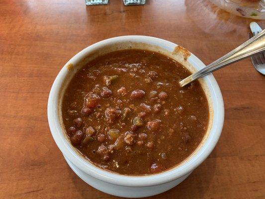 Average chili, nothing special