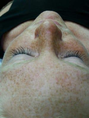 After Lash extension.