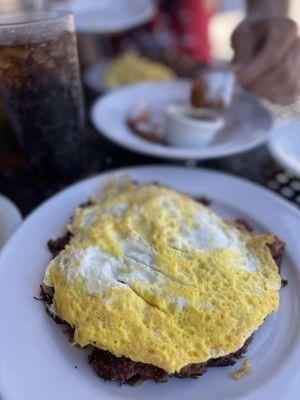 Corned Beef Hash & Eggs