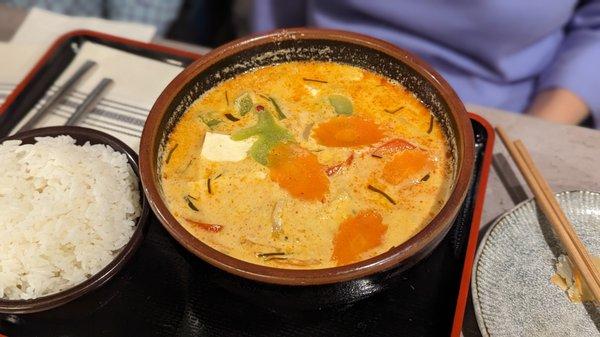 Penang curry with tofu