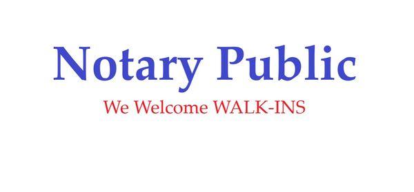 #walkinnotary #Notarypublic #walkin