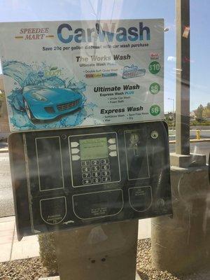 Prices for car wash