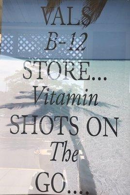 Come visit Us!.....You can have B-12 Shots anywhere anytime!