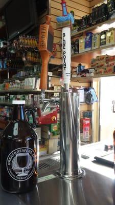 We are selling draft beer in growler.