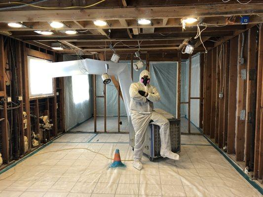 Leave your Abatement Services to us for an asbestos free home; ready for renovation.