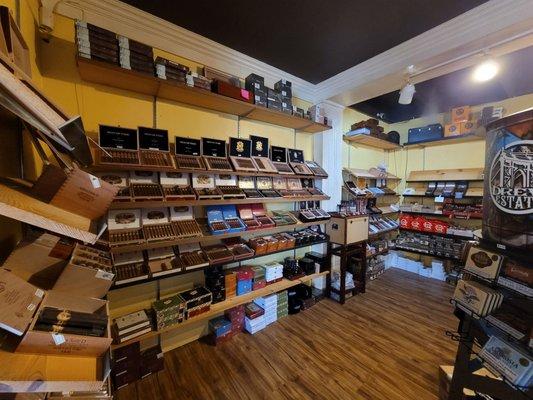 Large selection of cigars