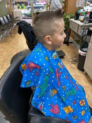 We also do haircuts for kids :)