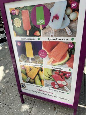 Water based paletas